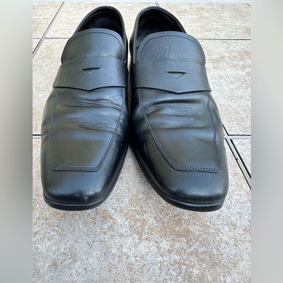 PRADA 
Leather Penny Loafer - Picture 12 of 14